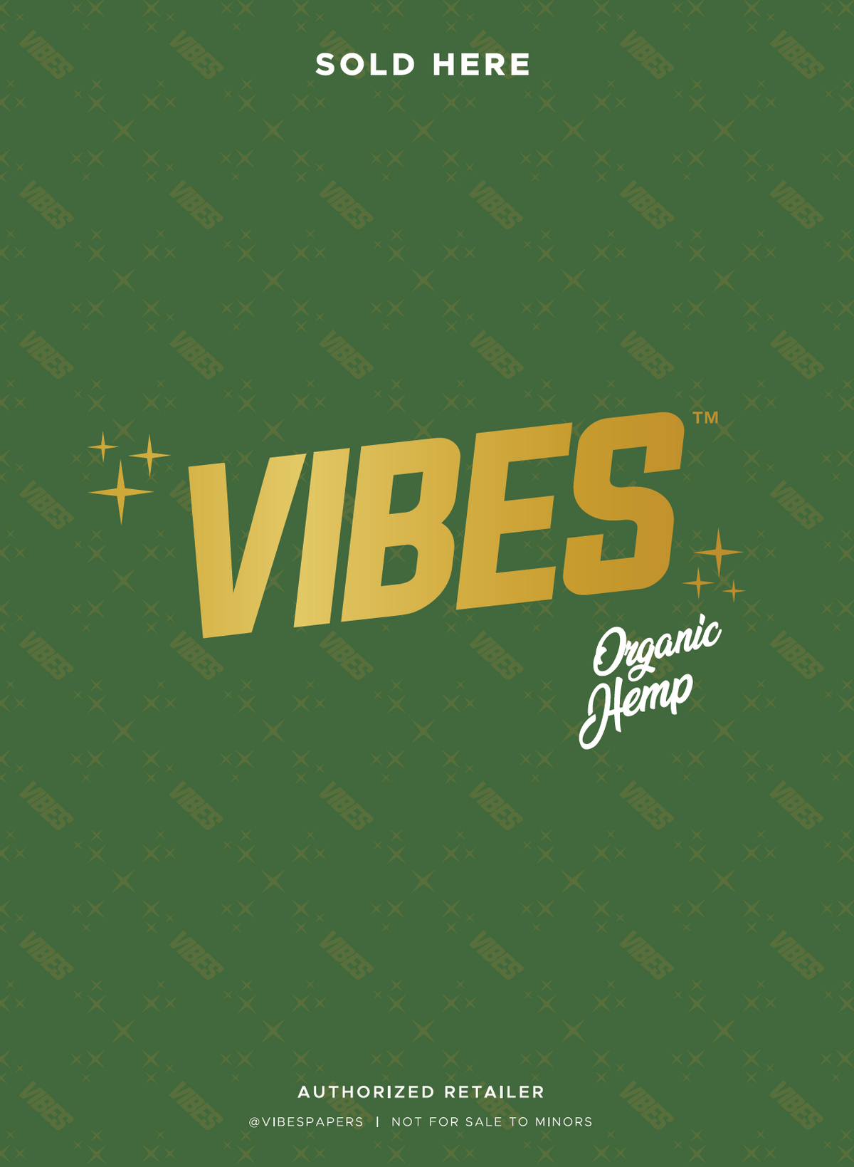 VIBES - Authorized Retailer 36" x 24" Poster