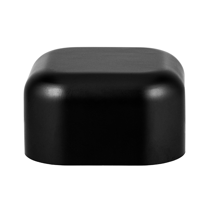 Round Black matte cap for 30 mL Glass Jar