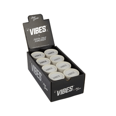 SCS x VIBES 2 Piece Hemp Grinder 2.0"(50mm) 24 Unit POP