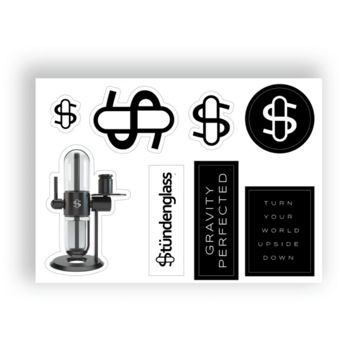 Marketing - Stundenglass Sticker Sheet Postcard