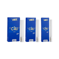 VIBES The Cali - 3 Gram Box Papers, Cones, and Wraps : Cones Vibes Rolling Papers   