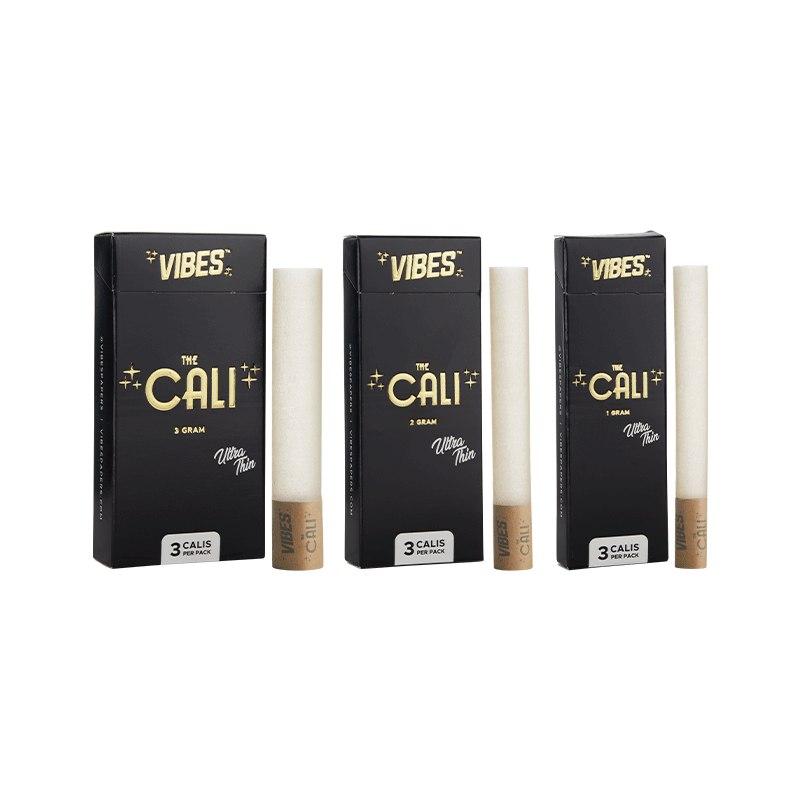 VIBES The Cali - 2 Gram Papers, Cones, and Wraps : Cones Vibes Rolling Papers   