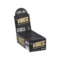 Vibes Papers Box - 1.25 Papers, Cones, and Wraps : Papers Vibes Rolling Papers   