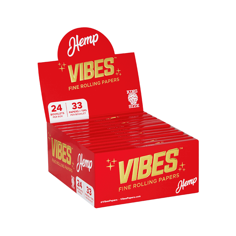 Vibes Papers with Tips - King Size Slim