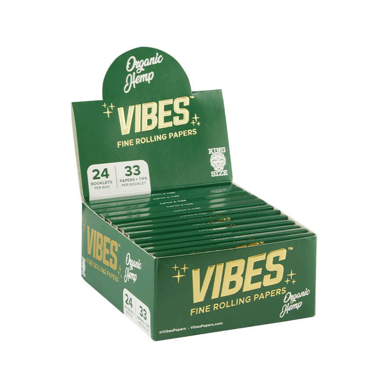 Vibes Papers with Tips - King Size Slim