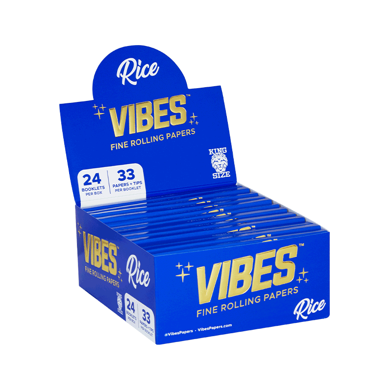 Vibes Papers with Tips - King Size Slim