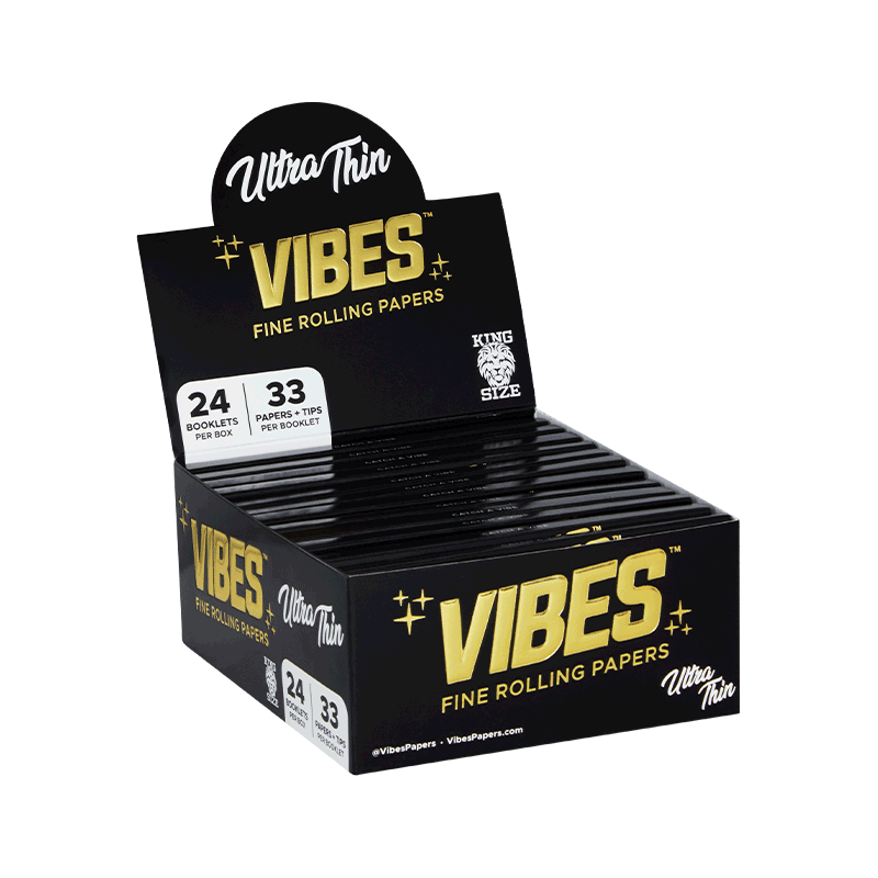 Vibes Papers with Tips - King Size Slim