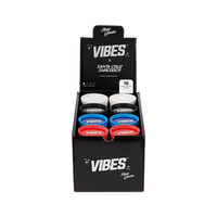 SCS x VIBES 4 Piece Hemp Grinder 2.0"(50mm) 16 Unit POP Asst