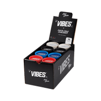 SCS x VIBES 4 Piece Hemp Grinder 2.0"(50mm) 16 Unit POP Asst