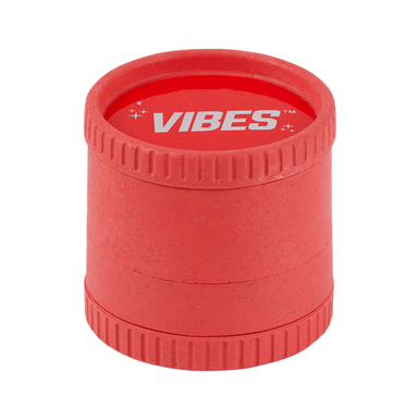 SCS x VIBES 4 Piece Hemp Grinder 2.0"(50mm) 16 Unit POP Asst