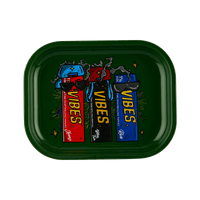 Vibes Aluminum 3s a Crowd Trays Accessories : Rolling Trays Vibes Rolling Papers small 3sacrowd 