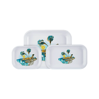 Vibes Aluminum Private Island Trays Accessories : Rolling Trays Vibes Rolling Papers   