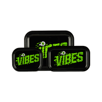 VIBES Slime Aluminum Tray Accessories : Rolling Trays Vibes Rolling Papers   