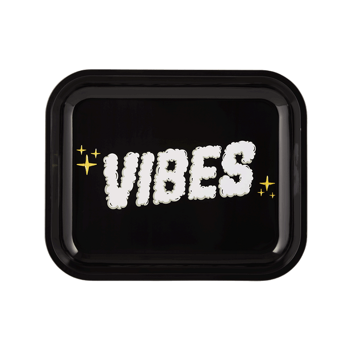 Vibes Rolling Tray Papers, Cones, and Wraps : Accessories Vibes Rolling Papers Black large 