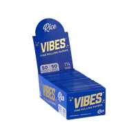 Vibes Papers Box - 1.25 Papers, Cones, and Wraps : Papers Vibes Rolling Papers   