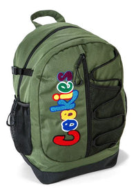 Cookies Bungee Backpack with Chenille Lettering