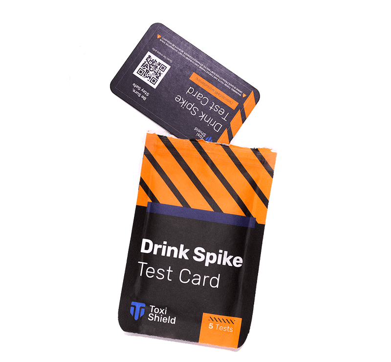 Toxi Shield Drink Spike Test Card 5 Tests