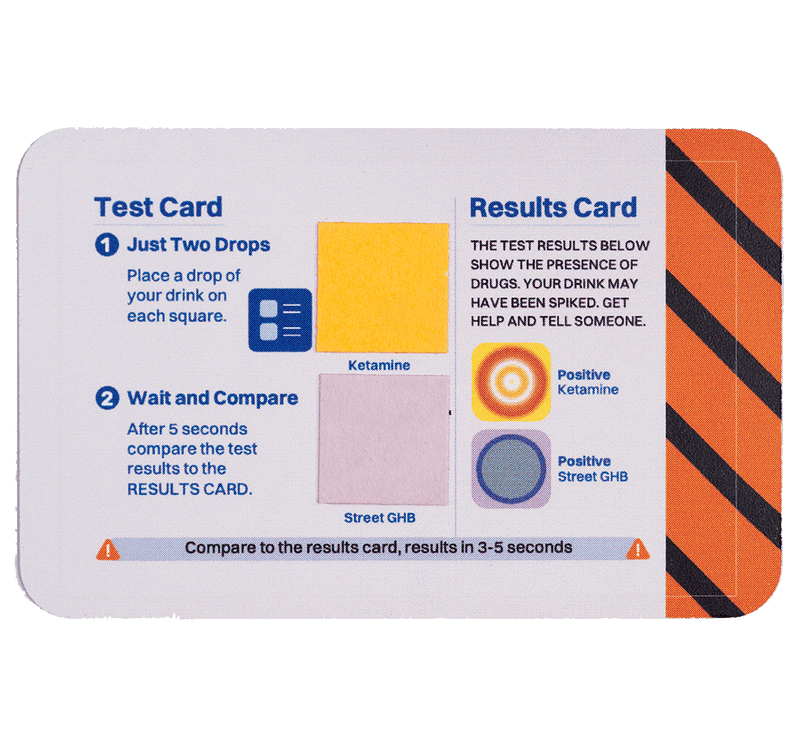 Toxi Shield Drink Spike Test Card 5 Tests