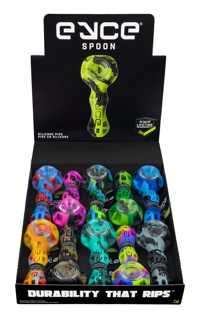 Eyce Spoon 10 Pack - Assorted Colors