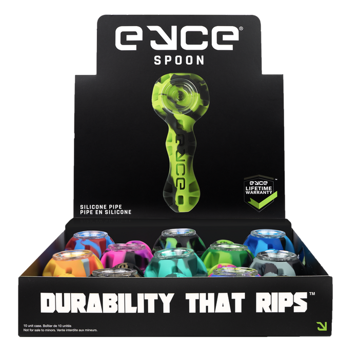 Eyce Spoon 10 Pack - Assorted Colors