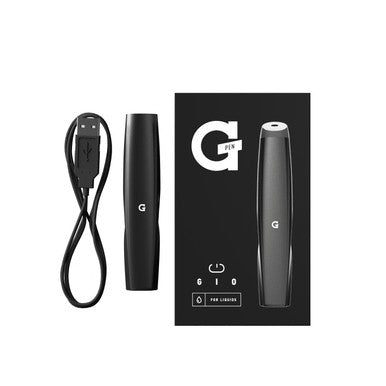 Grenco Science G Pen Gio Battery with USB Charging Cable Blk