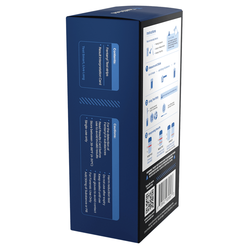 Toxi Shield by Safety Strips® Fentanyl Test Strips