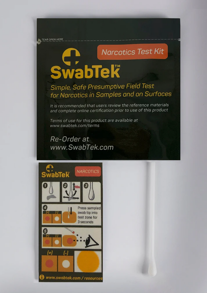 SwabTek General Narcotics Test Kit - Box of 25