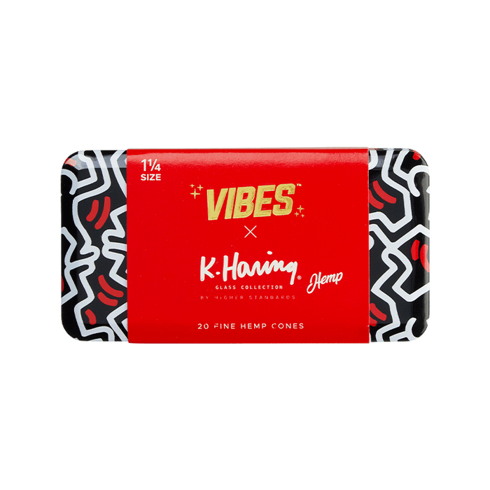 VIBES x K.Haring Cone Tin