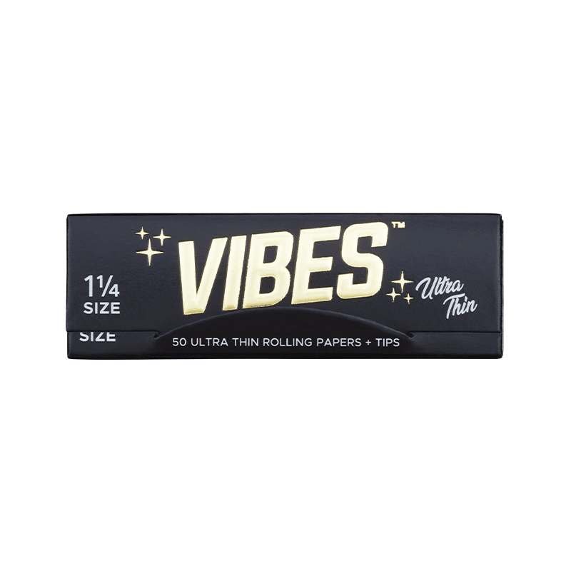 VIBES - Papers with Filters - Single Pack - 1 1/4